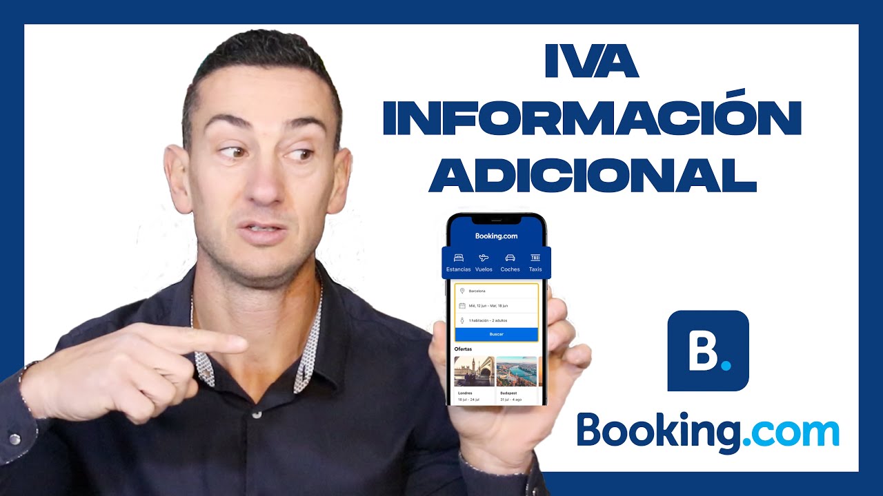 IVA. Información Adicional - Tutorial Completo de Booking.com [6/44] (2025)