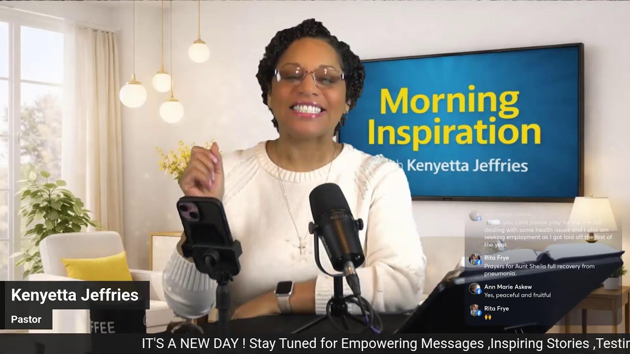 Morning Inspiration with Kenyetta Jeffries