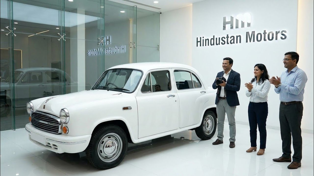 New Hindustan Ambassador 2026 Review | Finally Launched! The Legendary Indian Car is Back 🔥