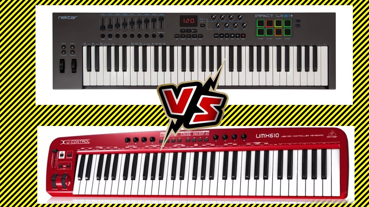 Behringer Umx 610 vs Nektar Impact Lx61+ na opinião de 3 tecladistas