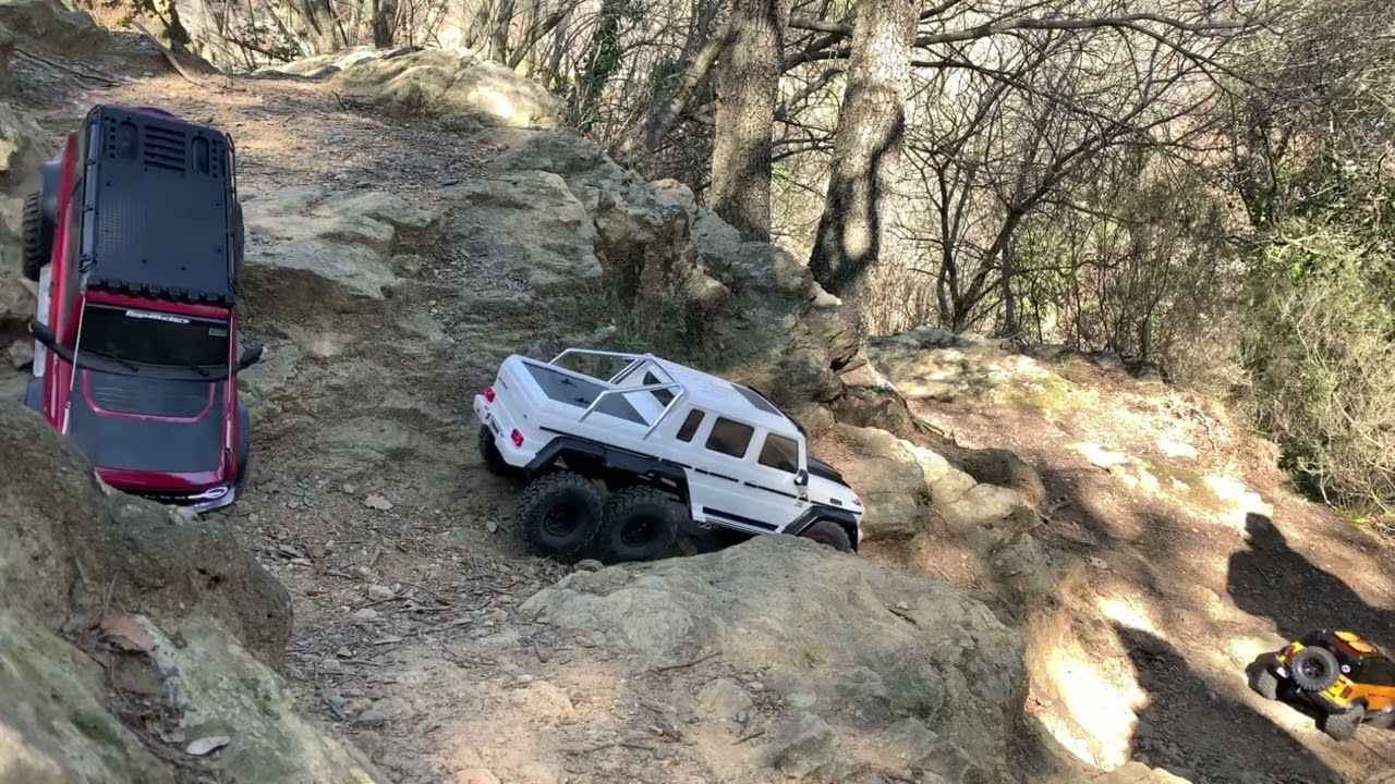 Ruta crawler Traxxas