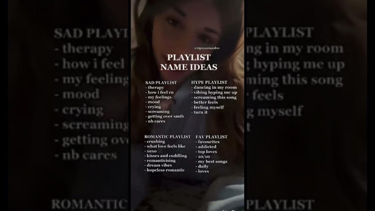 PLAYLIST NAME IDEAS!! 🌸 #music #playlist #spotify #kawaii #diy #bored #creative #art
