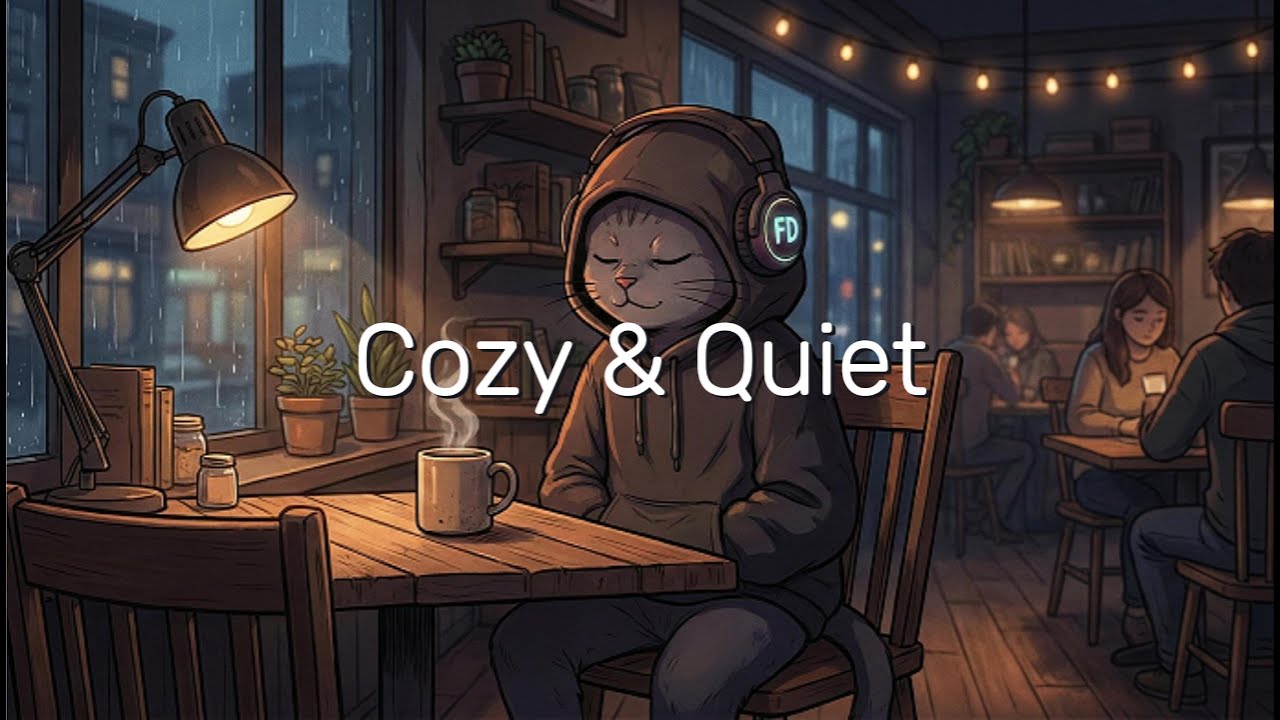 2 Hours Cozy Lofi ☕ Chill Beats for Late Night, Study, Relax & Focus