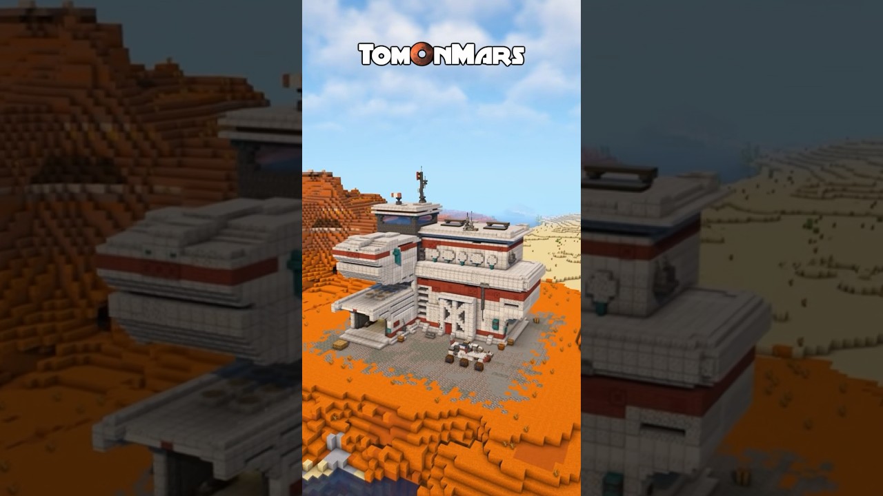 Epic Minecraft Sci-Fi Survival Base Inspiration