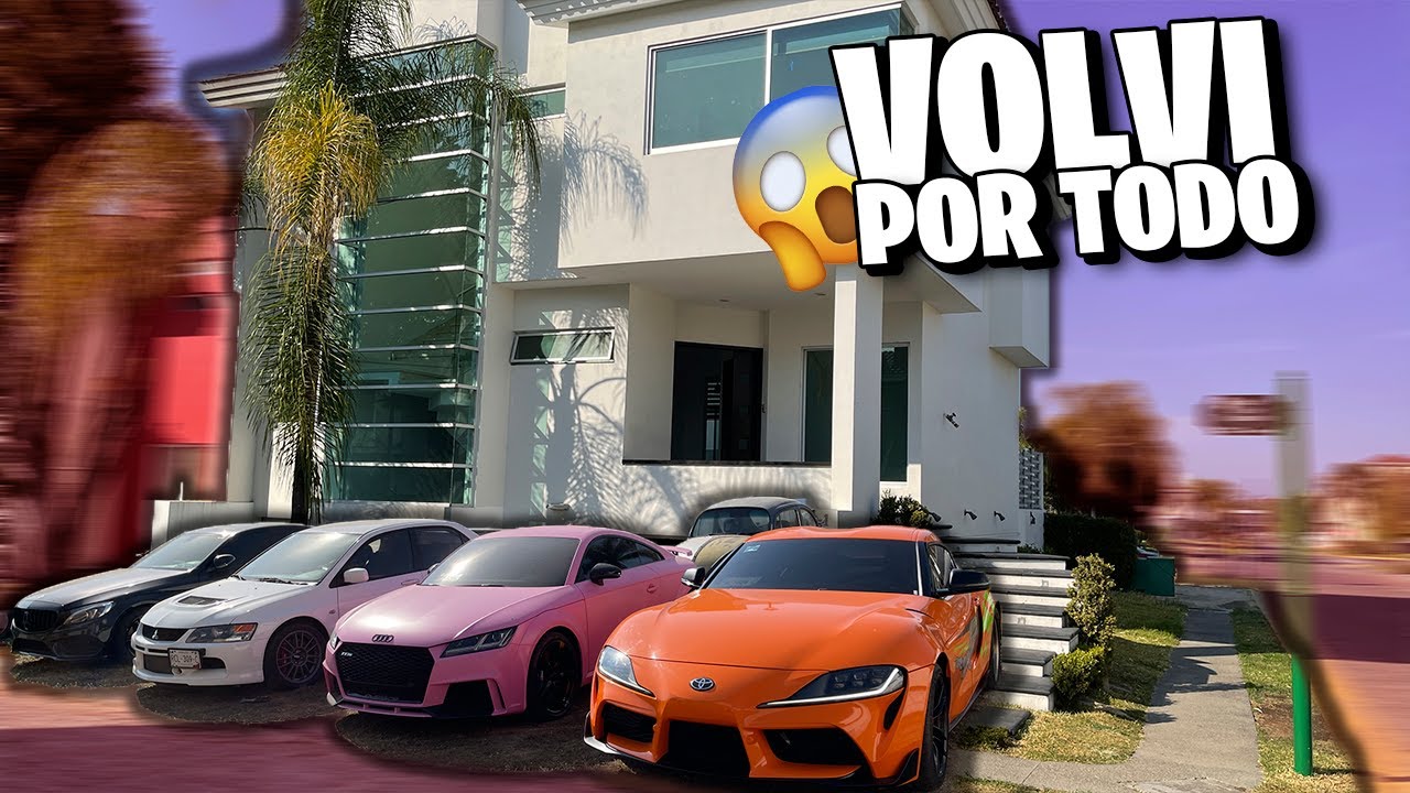 VOLVI A MI CASA POR MIS COCHES || ALFREDO VALENZUELA