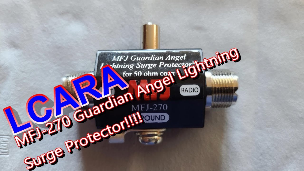 LCARA HAM Radio: MFJ-270 Guardian Angel Lightning Surge Protector!!!!