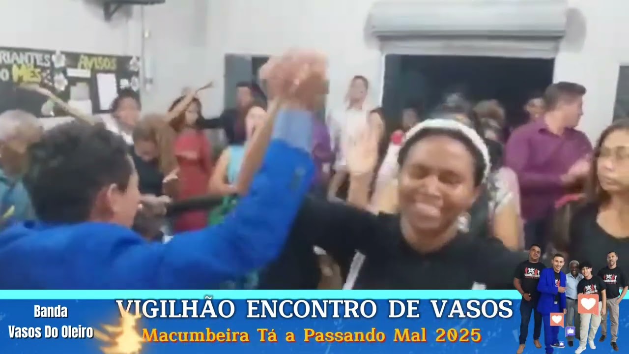 A macumbeira tá passando mal 2025 banda Vasos Do Oleiro ao vivo
