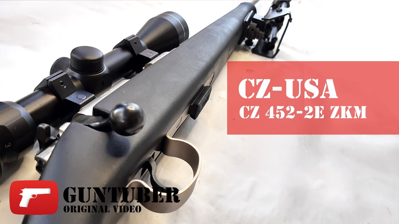 CZ-452 2E ZKM .22LR - How to Disassembly and Reassembly with bolt (Field Strip)