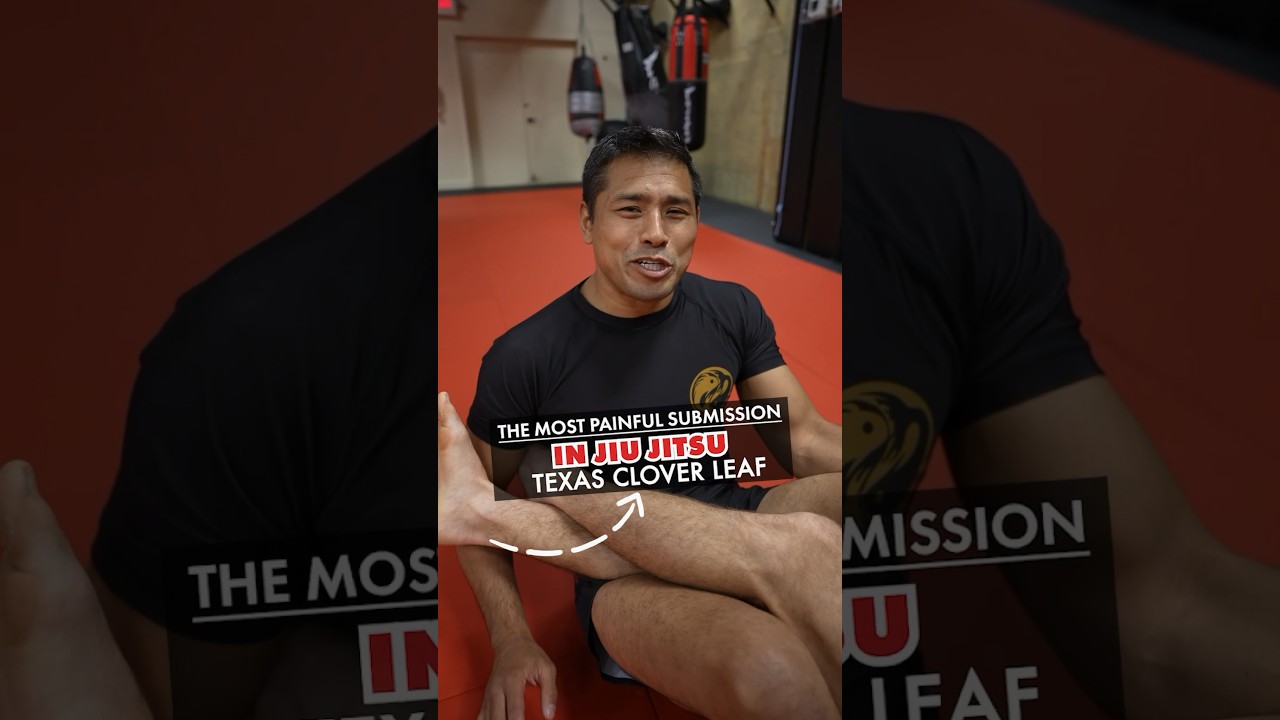 &ldquo;Texas clover leaf&rdquo; submission.. The most painful in Jiu Jitsu! #jiujitsu #martialarts #bjj