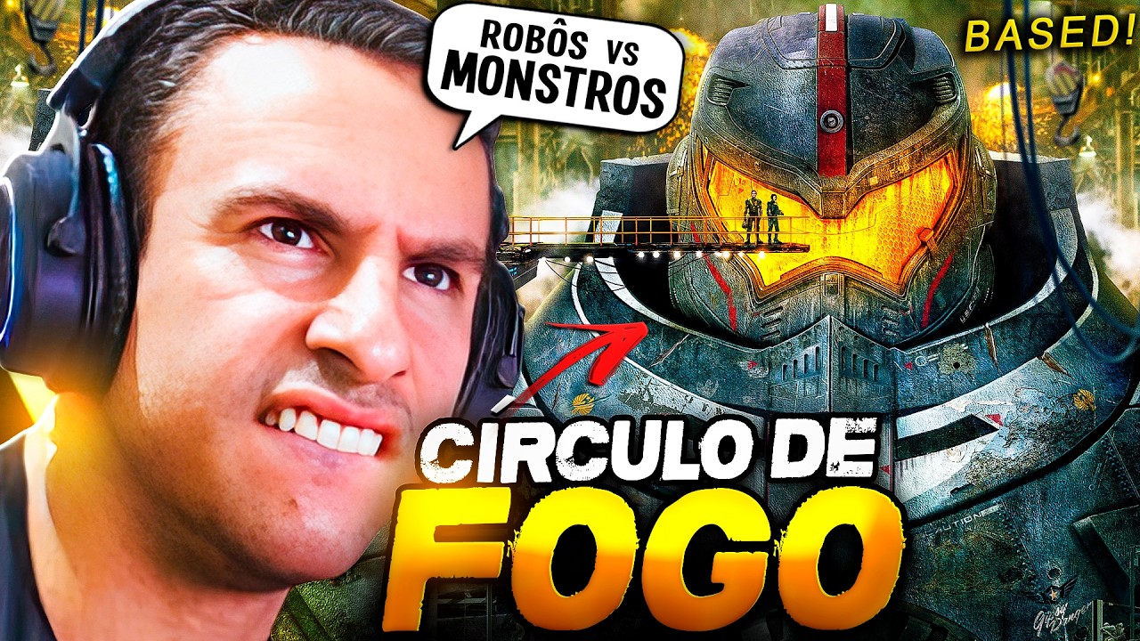 SUPER XAND&Atilde;O ASSISTINDO: C&Iacute;RCULO DE FOGO | ROB&Ocirc;S GIGANTES vs MONSTROS