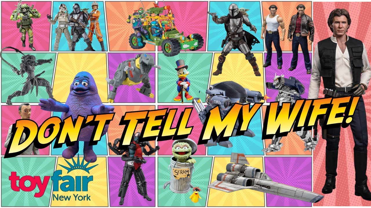 New York Toy Fair Roundup! Tamashii Nations Star Wars! Hot Toys! Don't Tell My Wife!