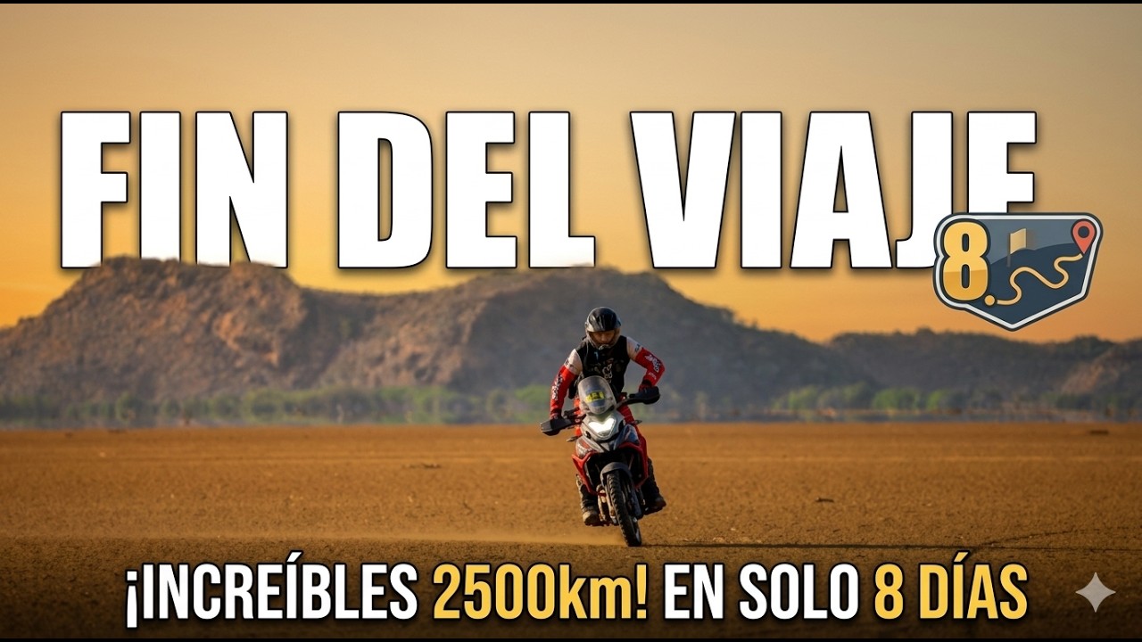 Día 6 2500 KM en 8 Días  | De Bogotá a La Guajira en moto 🏍️🔥