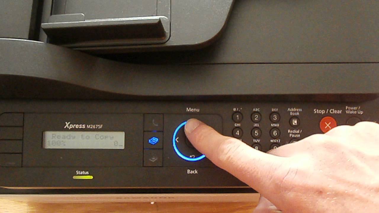 Samsung Xpress SL M2070F M2670 M2675 2870 M2875 PRINT REPORTS cofiguration supplies Information