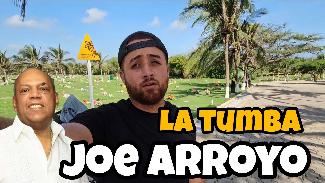 LA TUMBA DEL GRAN CANTANTE DE SALSA EL JOE ARROYO EN BARRANQUILLA