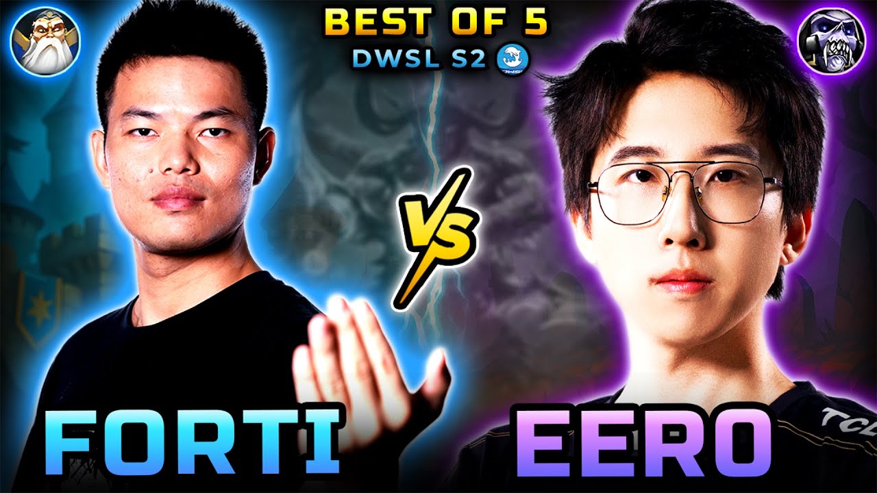 Fortitude vs Eer0 (Bo5) DWSL S2 🐬 DAY 20