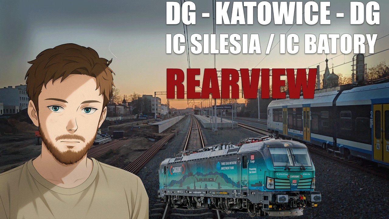 [REARVIEW] Dąbrowa Górnicza - Katowice - Dąbrowa Górnicza | IC Silesia | IC Batory | 06.03.2026