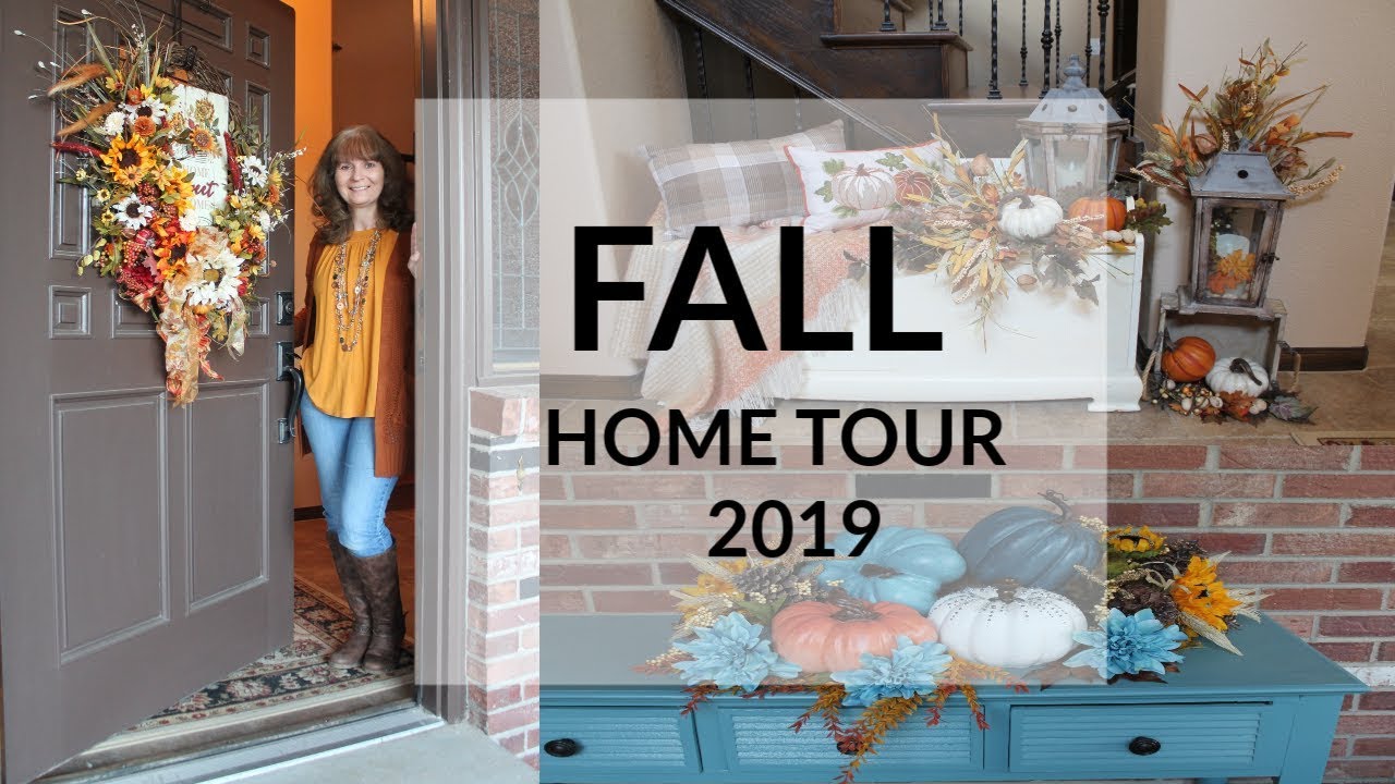 COZY FALL HOME TOUR 2019🍂FALL DECORATING IDEAS🍁FARMHOUSE DECOR🍂FALL DECOR🍁FALL TUSCAN DECOR