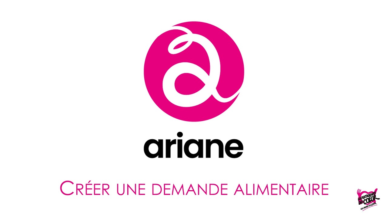 Lancer une demande alimentaire dans Ariane