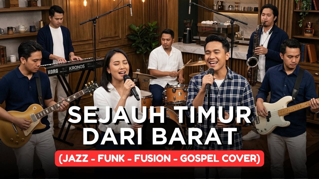 SEJAUH TIMUR DARI BARAT | JAZZ-FUNK-FUSION-GOSPEL COVER