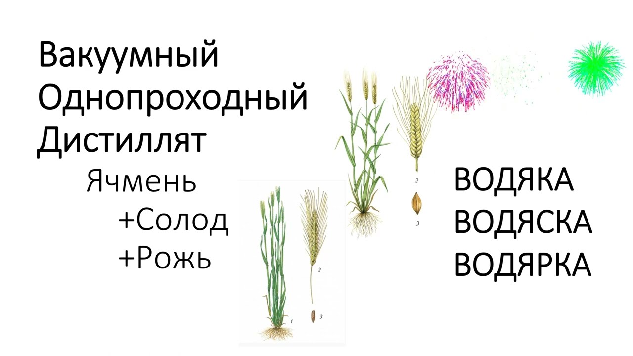 Вакуумный однопроходный дистиллят