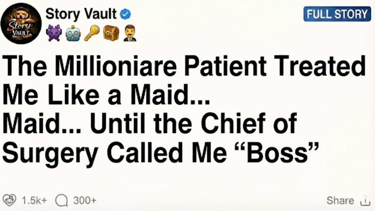 The Millionaire Patient Called Me Her 
