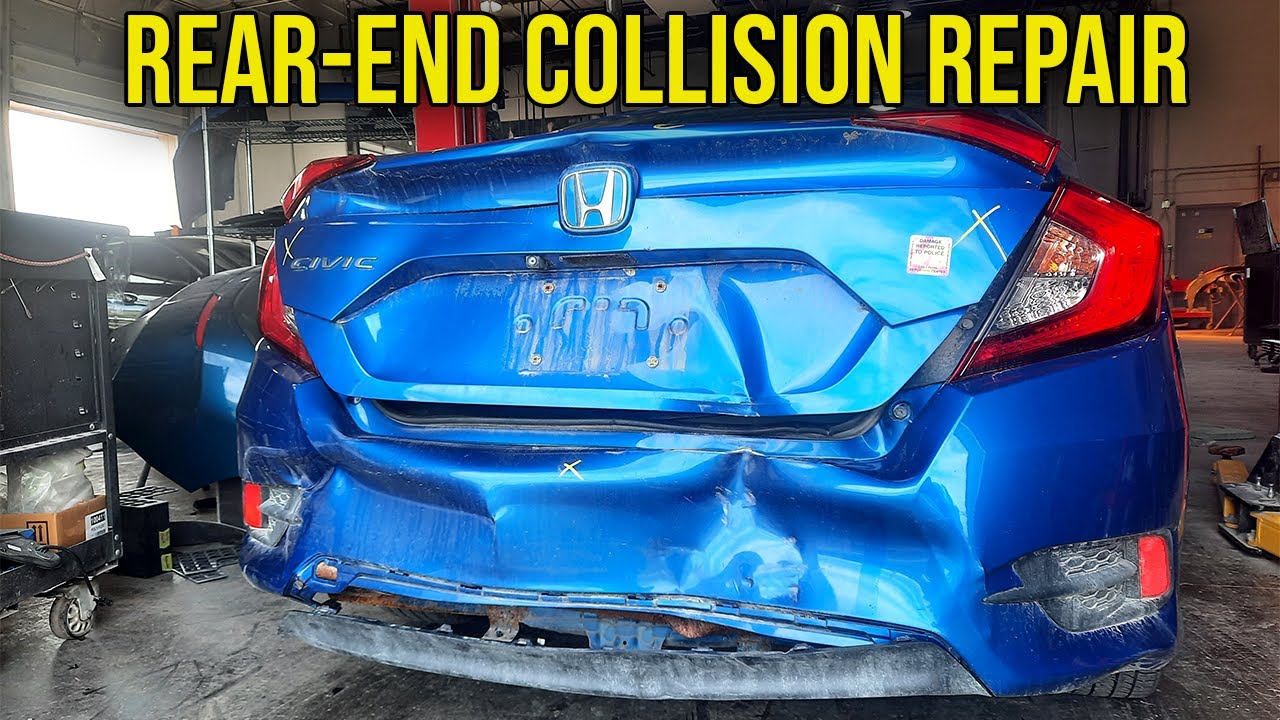 Restoring Honda Civic From A Rear-End Collision