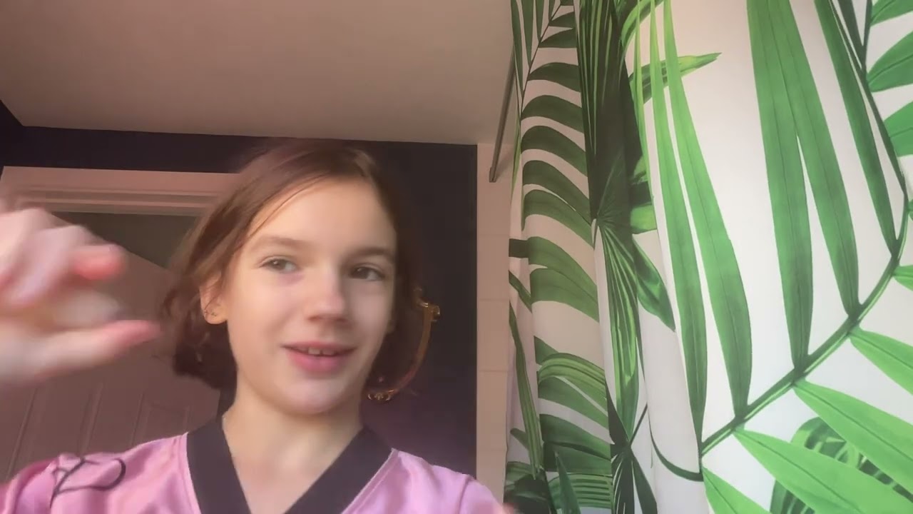 Today I just did a morn routine sorry it was short