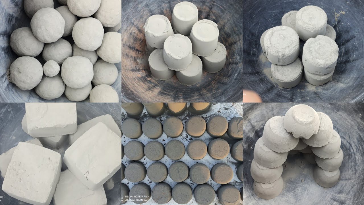 pure cement series dry crumbling compilation(read description)