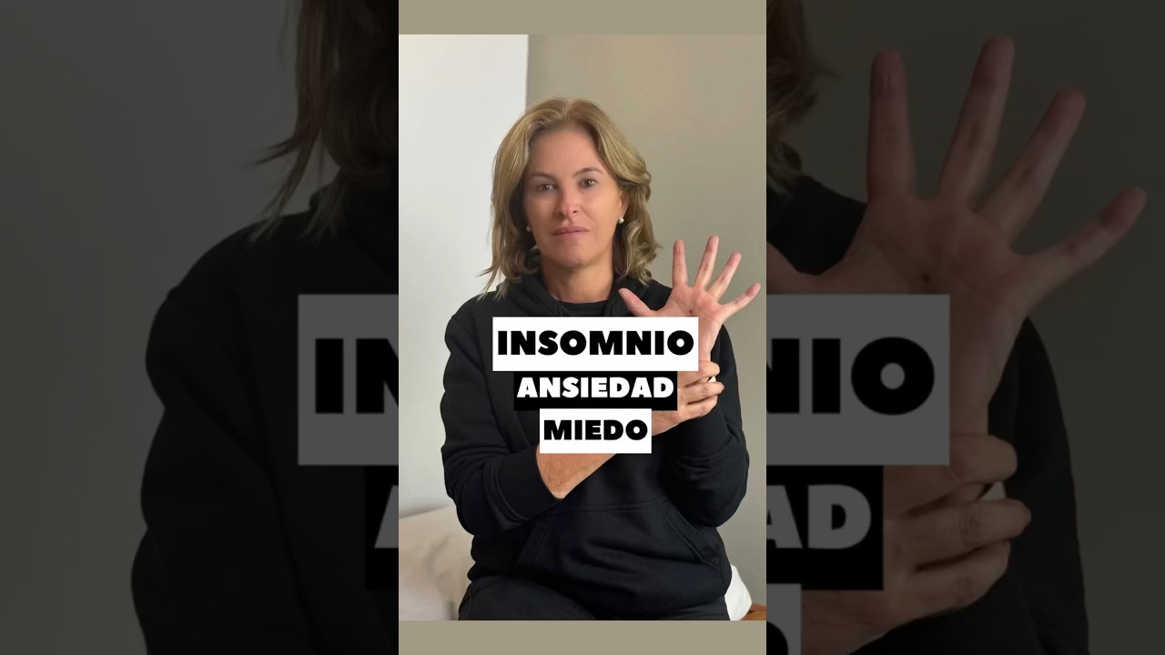 INSOMNIO, ANSIEDAD, MIEDO