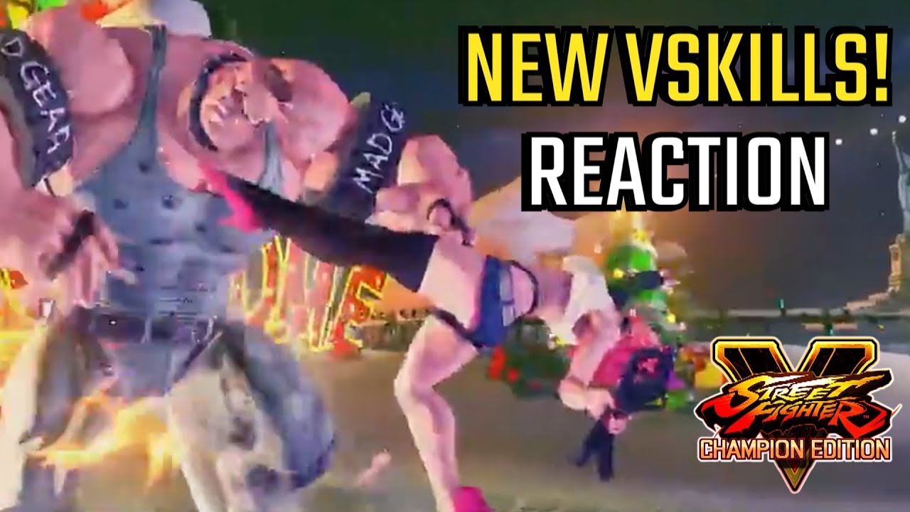 NEW Cody Poison Juri VSkill 2 [Reaction]