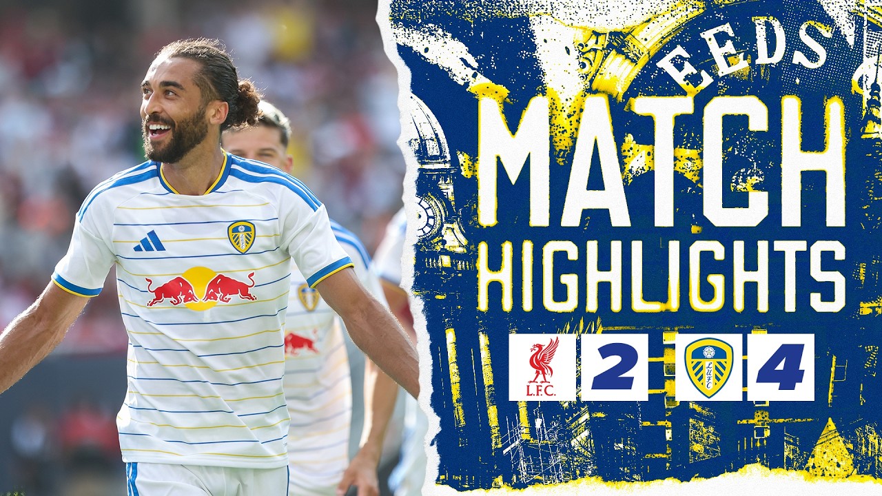 Pre-season highlights | Liverpool 2-4 Leeds United