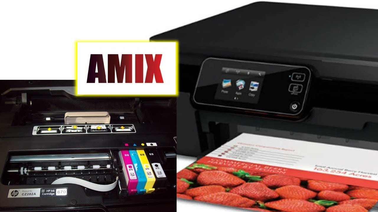 Impresora HP Deskjet Ink Advantage 5525 imprime mal / Destape cabezal / Solución.