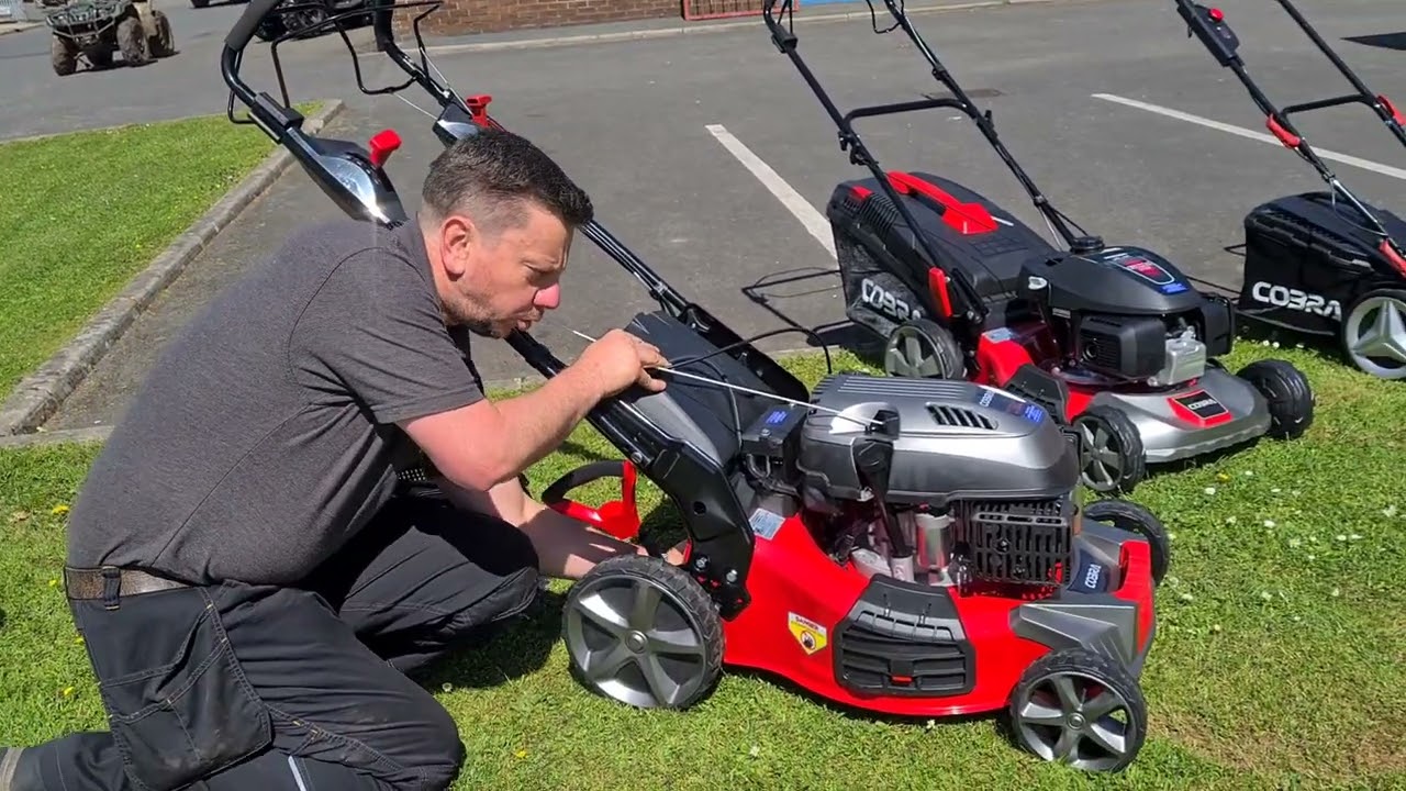 Cobra lawn mower comparison and special offer at Courtfield atv services.