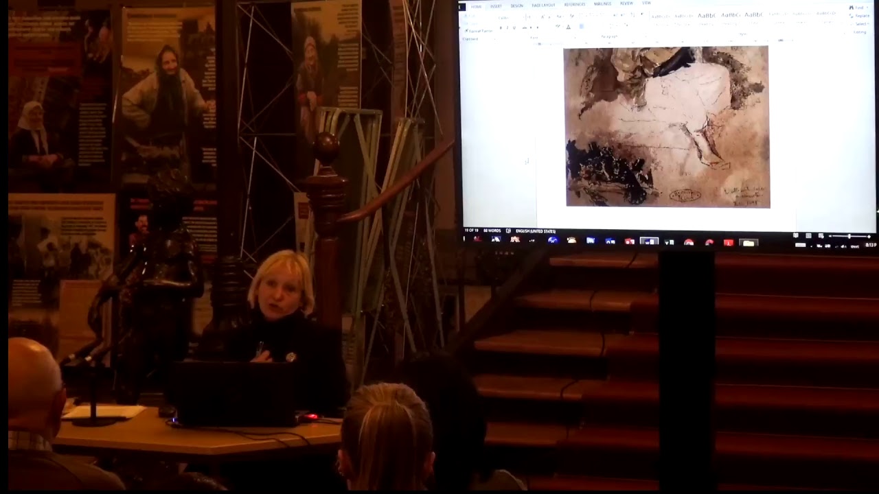 Mistere &icirc;n pictura lui Theodor Aman - conferință susținută de Greta Șuteu, Muzeograf MMB
