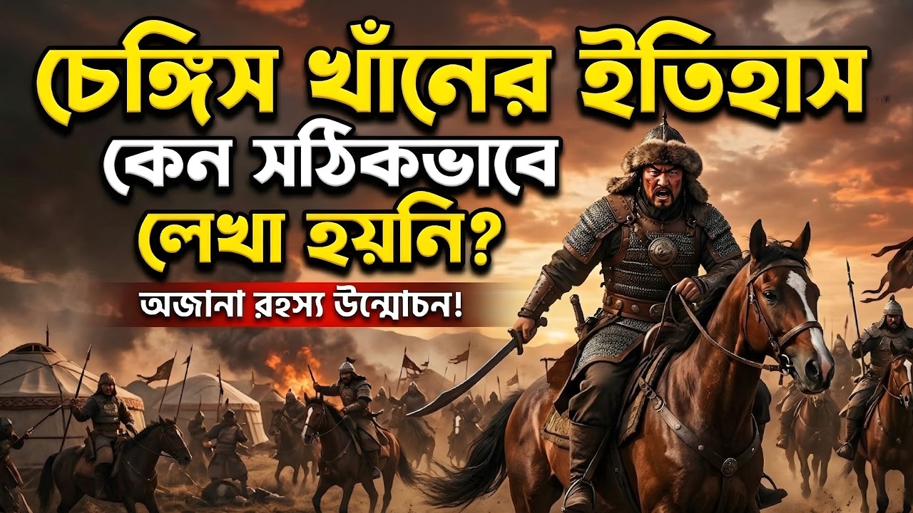 ইতিহাসের সবচেয়ে ভয়ংকর শাসক? চেঙ্গিস খাঁনের হত্যার পরিসংখ্যান বিশ্লেষণ
