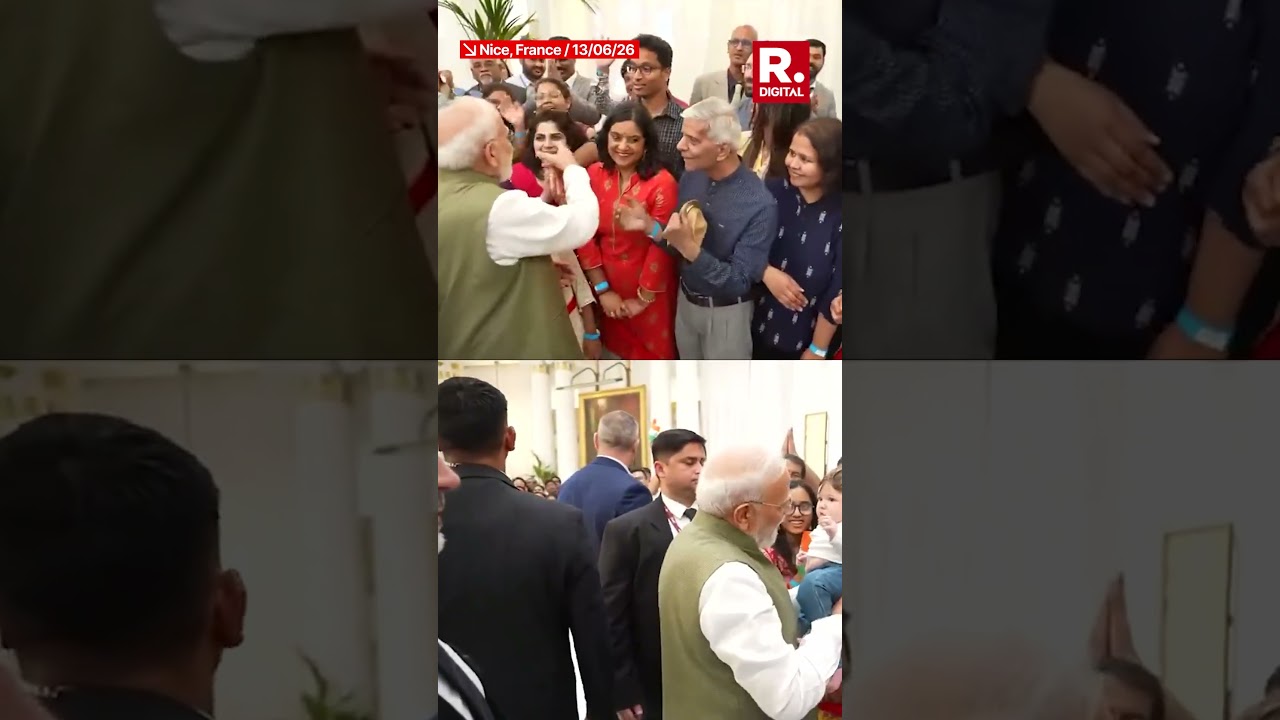 Indian Diaspora Welcomes PM Modi In His Visit To France Ahead Of G7 Summit | Nice | Macron