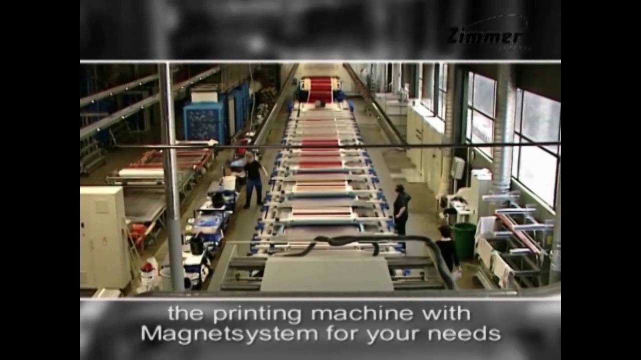 MAGNOPRINT.FLAT SCREEN by ZIMMER AUSTRIA | Screen & Coating Systems
