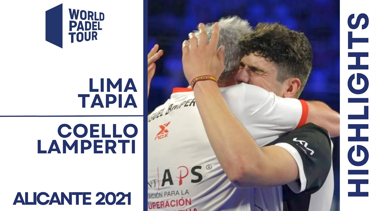 PAST AND FUTURE CLASH | Lima/Tapia VS Coello/Lamperti | Alicante 2021 | Padel Flashback