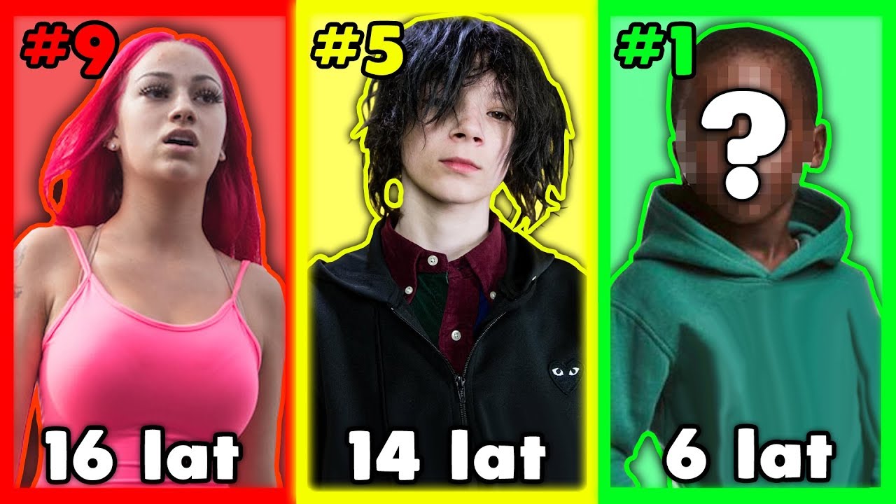 TOP 10 NAJMŁODSZYCH RAPER&Oacute;W ŚWIATA!  🌏🏆😲