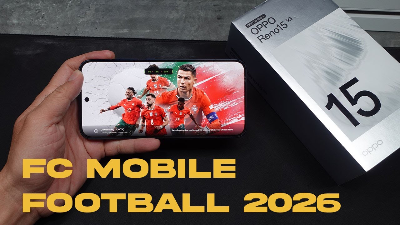 FC Mobile Football 2026 on OPPO Reno 15 5G | Gaming Test