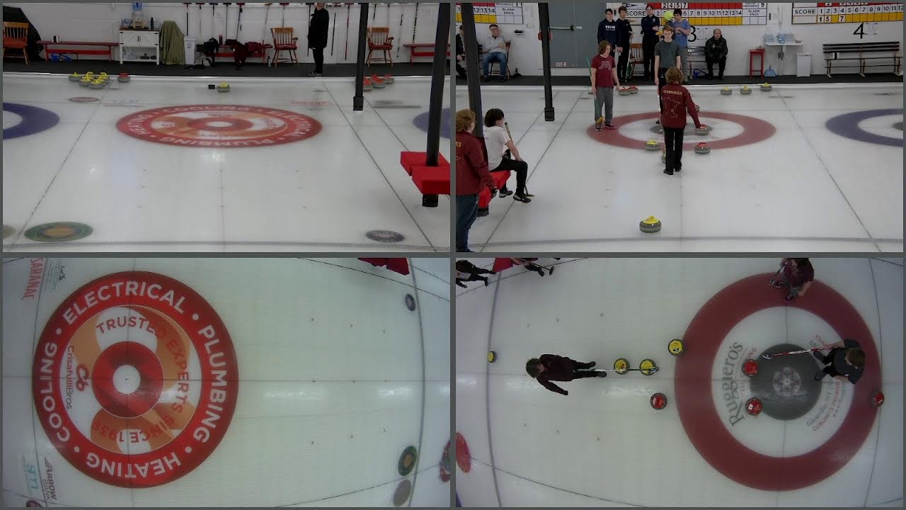 USA Curling College Nationals - Sheet 3 - Draw 5 -  UPENN vs Minnesota TC (Featured Sheet)