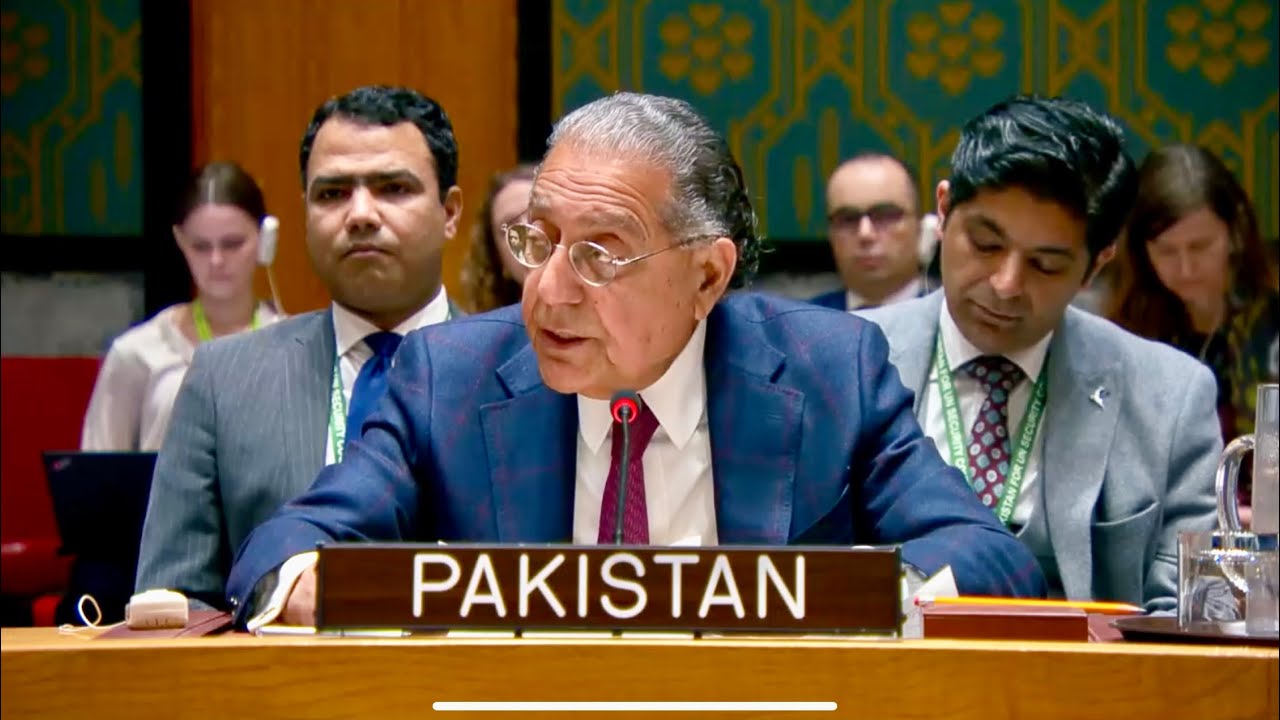 Pakistan urges UNSC to prioritize action against terrorism within & from Afghanistan, March 17, 2025