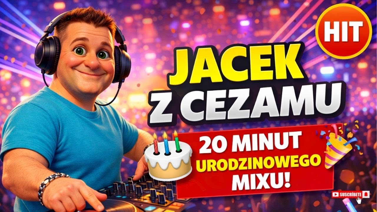 Jacek z Cezamu – 20 Minut Urodzinowej Energii | Birthday Mix prosto z Osiedla 🎂🎧