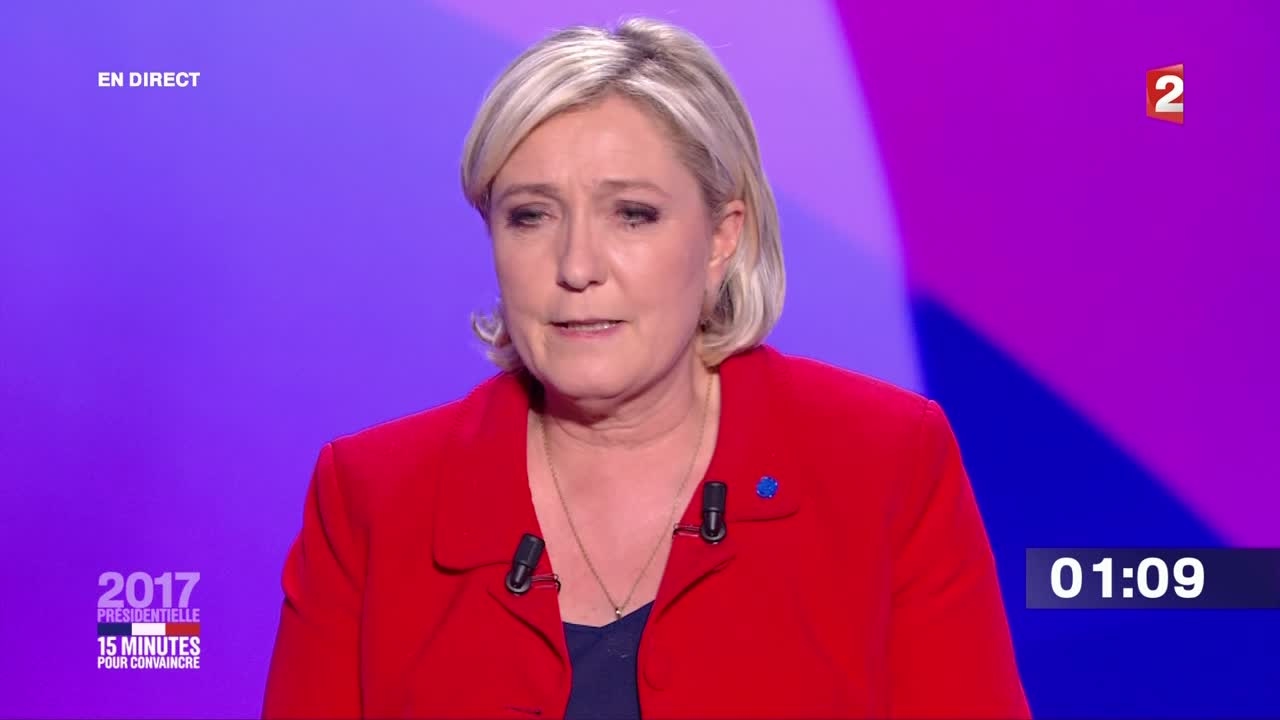 Far-right Leader Marine Le Pen: 