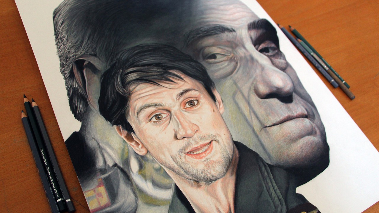 Martin Scorsese & Taxi Driver – FULL DRAWING Process