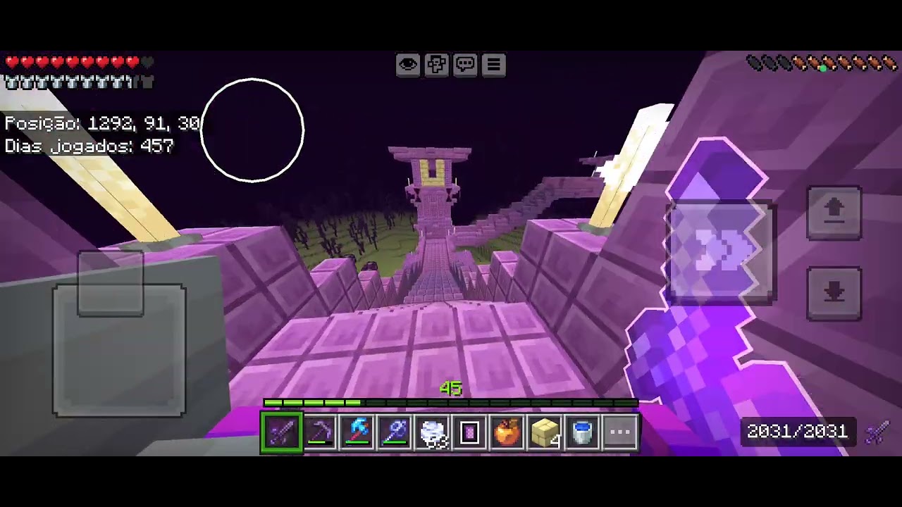 @davi zerando o Minecraft e conseguindo a elytra