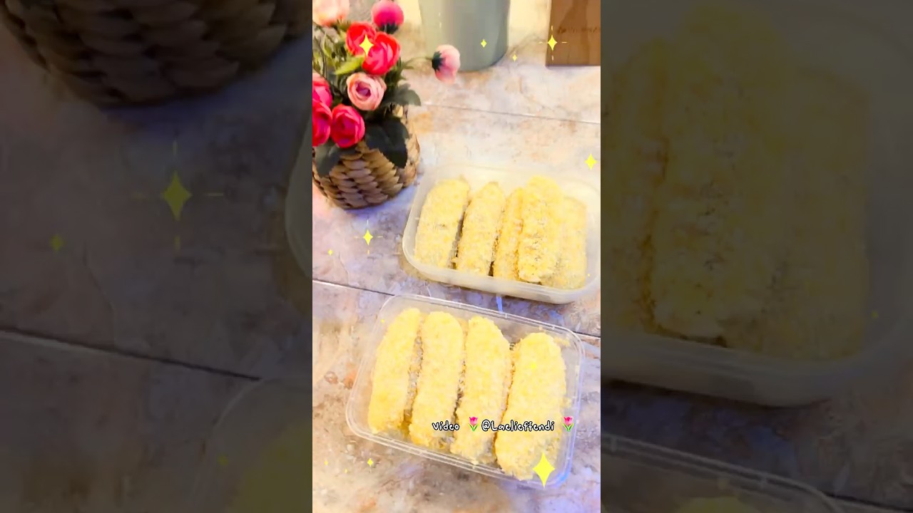 Bikin stok Frozen "pisang krispy" 