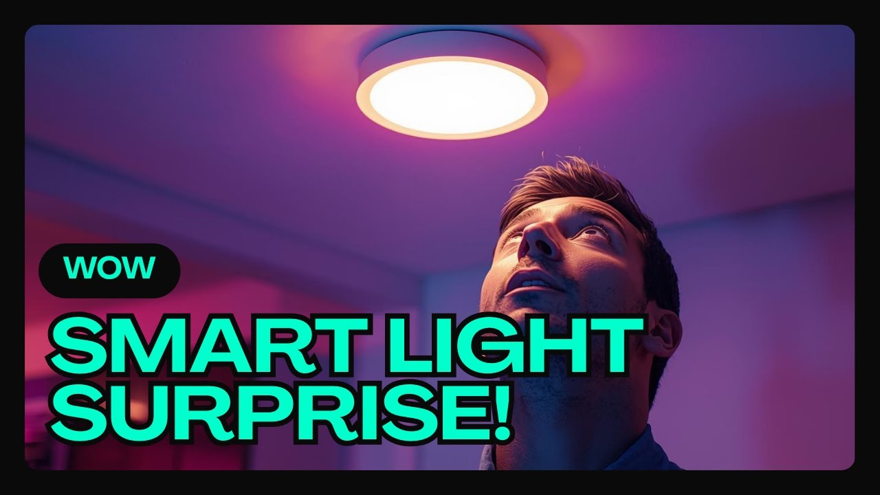 Lumary Smart Disk Light Pro – Распаковка, настройка и полная демонстрация!
