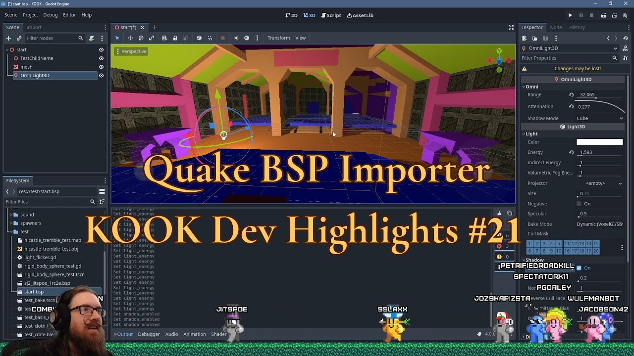 KOOK: Retro FPS Dev Highlights 21 - BSP Importer & Palette