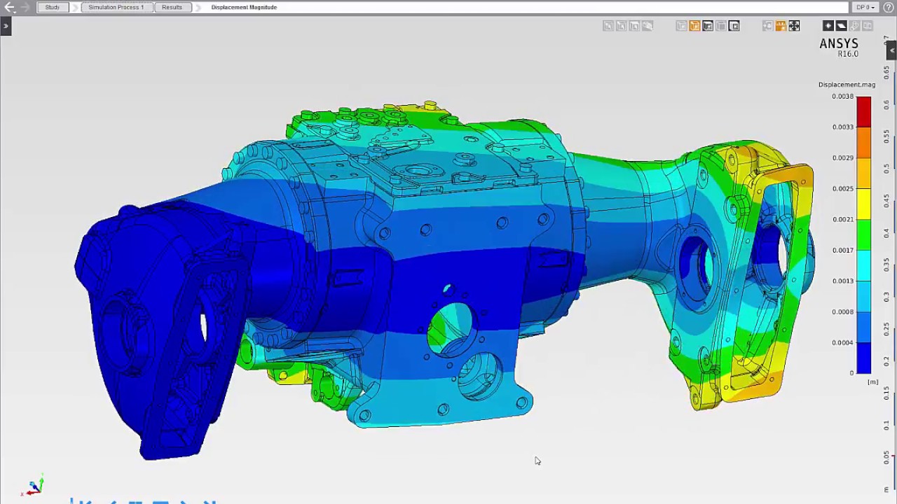 ANSYS Discovery AIM Demonstration on Tractor Axle Automotive - SolidTrust